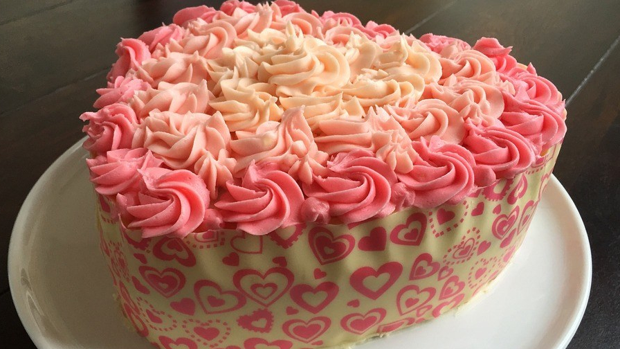 Secret Love Colored Heart Cake, Harajuku Candy Kitchen – Fujita&nbsp;Hasumi