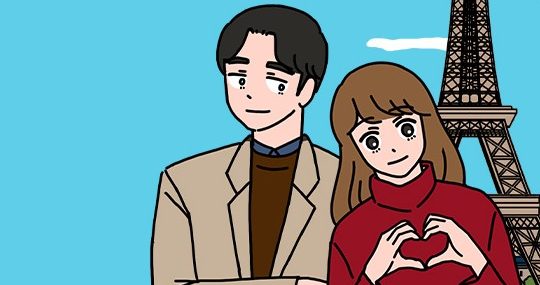 Memulihkan Patah Hati di Paris, Webtoon “Lovers in Paris” – Lee&nbsp;Jay