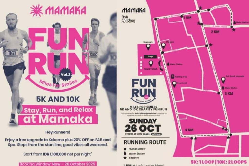 Ratusan Pelari Bersatu di Mamaka Fun Run Vol. II untuk Pendidikan Anak&nbsp;Bali