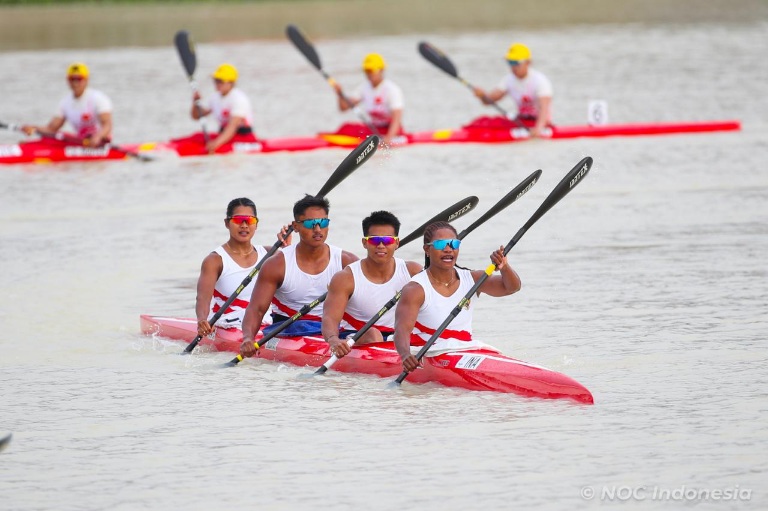 Kemenangan Gemilang Mixed Kayak Four Indonesia di SEA Games&nbsp;2025