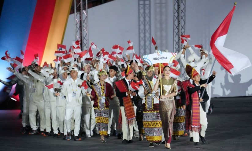 Pesona Nusantara dan Dukungan Menpora Warnai Pembukaan SEA Games 2025&nbsp;Thailand