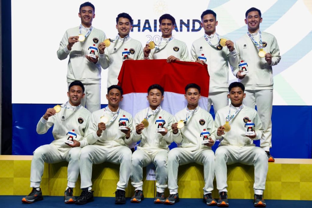 Indonesia Amankan Emas Beregu Putra di Final Bulu Tangkis SEA&nbsp;Games