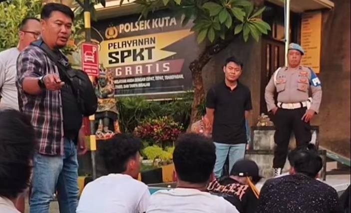 Delapan Pelaku Penganiayaan di Legian Ditangkap Polisi Setelah Aksi&nbsp;Viral