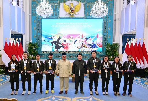 Bonus Fantastis dan Kenaikan Pangkat Warnai Apresiasi Presiden untuk Atlet SEA Games&nbsp;2025