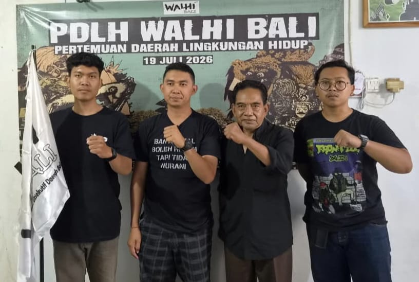 Surya Sentana Gantikan Made Krisna Dinata sebagai Direktur WALHI&nbsp;Bali